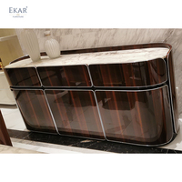Armoire de salle à manger moderne Buffet pour rangement élégant
