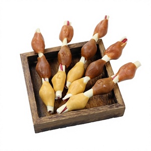 Venta al por mayor de masticables para perros: Triple Kabobs de colágeno retorcido de 5 pulgadas, 5 unidades, golosinas de carne ricas en proteínas, fácilmente digestibles, para limpiar los dientes, de fábrica OEM - Product Image 1