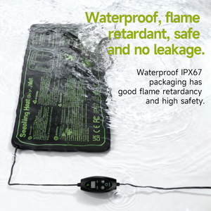 Tapis chauffant intelligent X131 à température contrôlée pour semis, idéal pour la germination des légumes en pot et le jardinage - Product Image 3