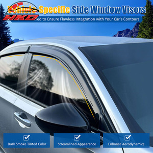 Viseras para Ventanas de Genesis 22-26 GV70 y Modelos Eléctricos, Protectores Contra Lluvia y Sol, Adhesivos para Ventanas Laterales de Automóviles - Product Image 3