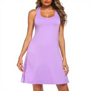 Women's Cooling Scoop Neck Homeware Long Camisole Comfortable Sleep <b>Dress</b> <b>Tank</b> <b>Top</b> T-Shirt Soft Smooth Spandex/Cotton 140 GSM - Product Image 1