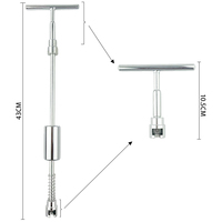 Kit de réparation de bosses de voiture avec extracteur, marteau à inertie, ventouse de carrosserie et languettes adhésives bleues pour carrosserie automobile