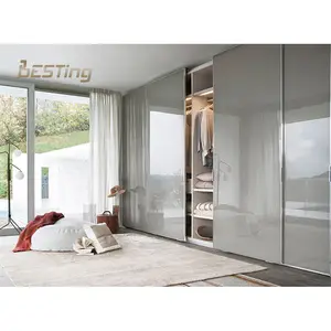 BESTing Whole House Custom Design Modern Easy To Install Double Door Luxury Combination Wardrobe