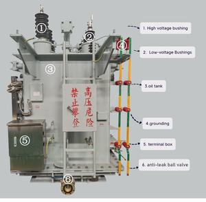 Yawei 3 Fase 220kv 110kv Hoogspanning Elektrische Transformator 200 Mva 130mva Olie Ondergedompeld Vermogen Transformator - Product Image 2