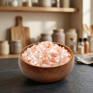 Sal Rosa del Himalaya Orgánica, Pura, en Granel, para Cocinar, en Polvo Cristalizado, Gránulos Finos, Comestible, de Pakistán, en Bolsa - Product Image 1