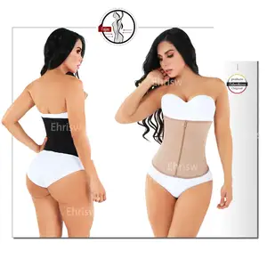 INVISIBLE POWERNET WAIST TRAINER Colombianas Compression Shapewear Slimming Sheath Full Body Double Post Surgery Lace Butt Lift