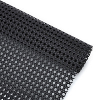 Foshan, tejido sintético popular en blanco y negro, material de correas grandes de plástico, tejido Web, hoja sintética, rollo de ratán de caña