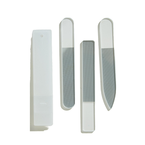 Lime à ongles en verre Boson personnalisée, double face droite, pointe nano, taille mini 6,5x1,5cm, grain 80, longue durée, pour nail art classique - Product Image 1