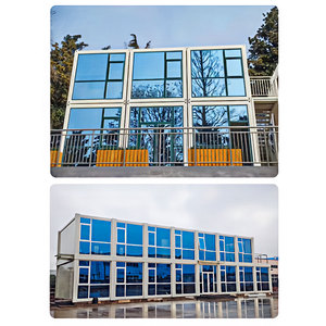 Casa Contenedor Plegable Prefabricada Boda, Panel Sándwich, Diseño Moderno, 20FT/40FT, Personalizable para Hotel, Oficina, Casa Móvil - Product Image 4