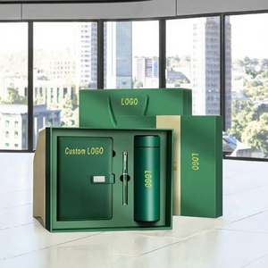 Custom Luxury Corporate Gift <b>Set</b> Luxury Vacuum Cup <b>Notebook</b> Executive Kits Business Christmas Promotional Commemorative Gift <b>Set</b> - Product Image 1