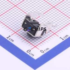 TS665ZJ Tactile Switch Through hole Component (THT) Switch Single Pole Single Throw Round Button 2.5N Right Angle Insert - Product Image 2