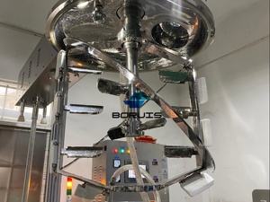 Chân không chất lỏng xà phòng mỹ phẩm homogenizer trộn chân không chất nhũ hóa homogenizing mixng máy cắt cao homogenizer trộn mỹ phẩm - Product Image 5