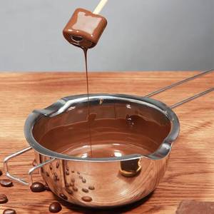 Kit DIY fait maison avec des pots de fusion en acier inoxydable écologiques et non toxiques pour la fabrication de savon, de bougies et de gâteaux - Product Image 5