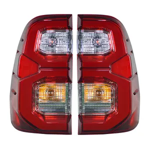 Custom-designed LED Tail Lights Replacement Tail Lamps Turn Signal Lamp Brake Light for Toyota Hilux 2021