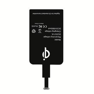Universal Type C <b>Wireless</b> Charging <b>Receiver</b> Pad Adapter Type-C <b>Wireless</b> Charger Coil for Xiaomi 6 OnePlus Nubia - Product Image 3