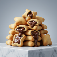 Coffret de biscuits personnalisés avec jouet surprise à l'intérieur, idéal pour les fêtes d'anniversaire d'enfants