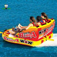 Airfun Parc aquatique gonflable Tube remorquable Bateau à moteur gonflable Scooter Sports nautiques Bateaux & Navires