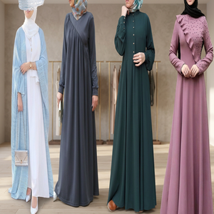 ผลิตสินค้าคุณภาพสูง abayas ขายตรงจากโรงงานและขายส่ง2024ผลิตในปากีสถานขายร้อนทุกสีและขนาด - Product Image 2