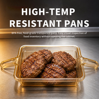 Chauffe-viande électrique Kemai 10L avec grilles réglables, conception anti-blocage, plage de température 30-100°C, chauffage 24h/24, 1500W pour la restauration