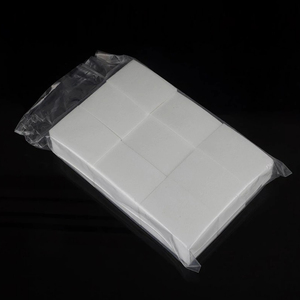 Tampons démaquillants en <span class=keywords><strong>coton</strong></span>, nettoyant carré jetable pour le visage, <span class=keywords><strong>coton</strong></span> biologique biodégradable - Product Image 1