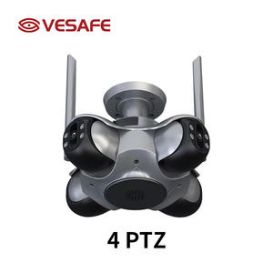 VESASFE户外20MP 4镜头闭路电视摄像机Ptz安全IP66防水运动检测报警Wifi摄像机 - Product Image 3
