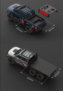 CROSSRC EMOX7 Big Bad <strong>Wolf</strong> 1/8 4WD Brushless <strong>RC</strong> Pickup Truck Rock Crawler 1800KV Brushless Motor Remote Cotnrol Toys - Product Image 5