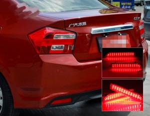 Reflector de parachoques trasero Led de 12V para <span class=keywords><strong>Honda</strong></span> 2009 <span class=keywords><strong>BRV</strong></span> 2015-2016 MOBILIO 2016-2017 City 2012-<span class=keywords><strong>2014</strong></span>, luz trasera LED de freno - Product Image 6