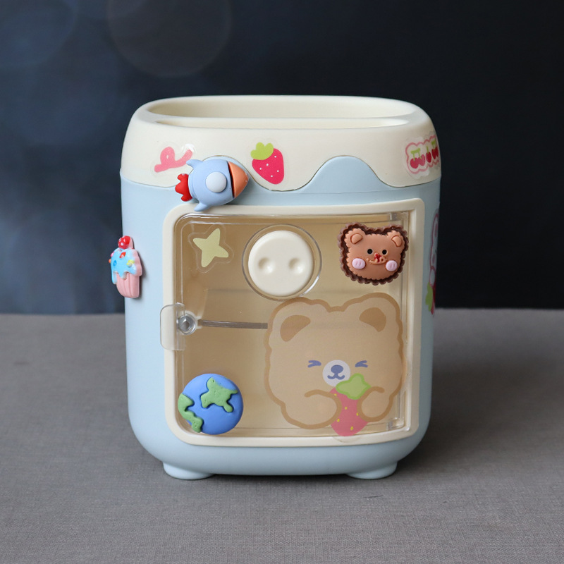 Stickers bleus et stickers stéréo