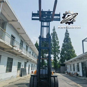รถยก TCM FD100Z8 10 ตัน รถยกมือสองจากญี่ปุ่น 10 ตัน เครื่องยนต์ Isuzu 6BG1 รถยกใช้แล้ว รถยกใช้น้ำมันเชื้อเพลิง 6000 มม. 10000 กก. - Product Image 3