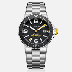 Men's Watch Waterproof <b>Clock</b> Chronograph Large Dial Mechanical Watch - Product Image 2