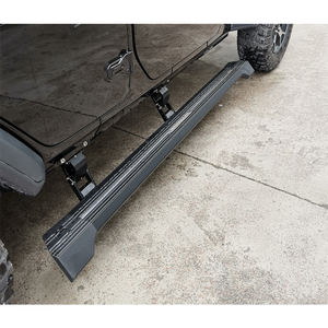 Escalones laterales para coche SUV, estribo eléctrico para <span class=keywords><strong>Ford</strong></span> Raptor F150, cabina, NP300, Tundra plateada, 2022 - Product Image 5