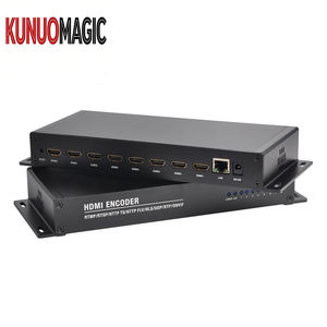 Encodeur 8 canaux 1080P <span class=keywords><strong>H265</strong></span> H264 avec audio AAC/MP3 et technologie Wowza - Product Image 1