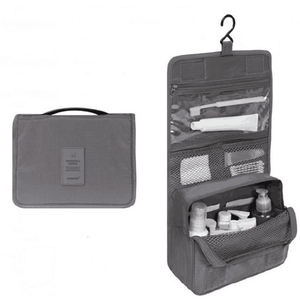 Organizador de cosméticos colgante de Material Oxford de moda, bolsa de viaje, nuevo diseño, resistente al agua, plegado para neceser, cremallera, Clos - Product Image 5