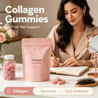Gummies de beauté au collagène en marque privée