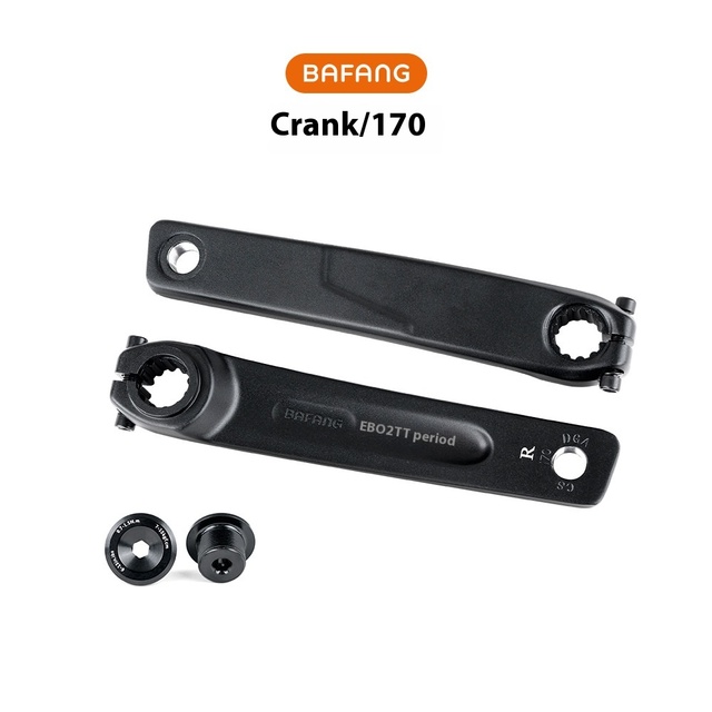 Bafang Motor Crank 170mm with Lock Cover M510M560 Middle Drive Motor for Mountain Bikes