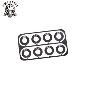 24 piezas de cuñas de acero inoxidable de súper precisión para ajuste de holgura de juego de engranajes de caja de cambios para accesorios de caza - Product Image 3