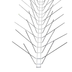 Púas Anti-Pájaros de Acero Inoxidable Gunter, Sólidas, Duraderas y Ecológicas, de 48 Puntas, para Ahuyentar Aves en Cercas, Techos, Interiores/Exteriores - Product Image 1