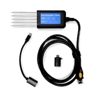 Capteur de sol agricole USB intégré pour la mesure de la température, de l'humidité, de l'EC, du NPK et du pH - Chine