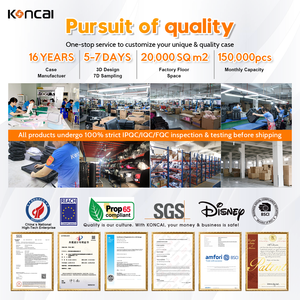 Koncai Nylon cán trang điểm xe đẩy với bánh xe nghệ sĩ trang điểm cán tổ chức trường hợp - Product Image 5