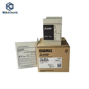 Unidad de Controlador Lógico Programable con 14 Entradas, 10 Salidas de Relé, Puerto USB RS422 para Automatización Industrial - Product Image 1