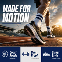 Chaussettes de sport en coton avec soutien de la voûte plantaire, séchage rapide, durables, pour hommes et femmes, emballage élastique, chaussettes personnalisées