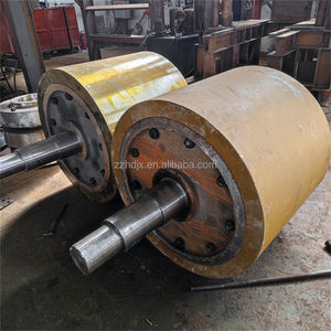 Golderz-, Marmor-und Kalkstein produktion Sand herstellungs maschine, hoch effizienter Zerkleinerungs-Doppel walzen brecher - Product Image 4