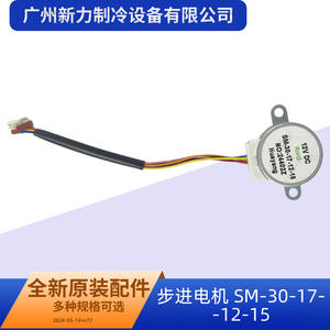 Motor paso a paso Huayang SM-30-17-12-15 12V CC para motores oscilantes de aire acondicionado - Product Image 5