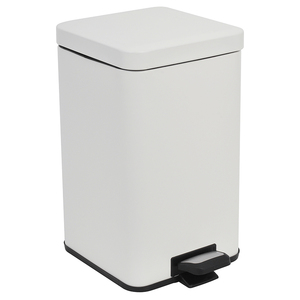 Set di utensili da cucina da bagno in ferro quadrato da 12l pattumiera - Product Image 1