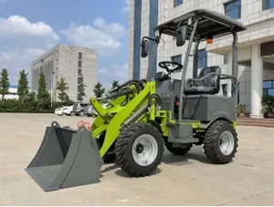 Pemuat kompak 1 Ton <span class=keywords><strong>1000kg</strong></span> beban Mini roda pemuat listrik kecil - Product Image 2