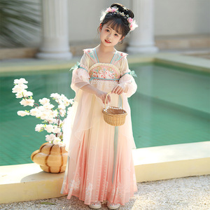 Vestido Tradicional Chinês para Meninas, Traje Tang, Fantasia de Fada para Crianças, Fantasia de Ano Novo - Product Image 2