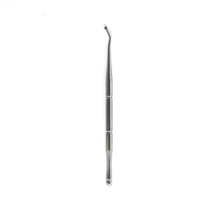 Stainless steel single-headed ball nail remover, nail <b>file</b>, manicure tool, for cleaning nail grooves. - Product Image 3