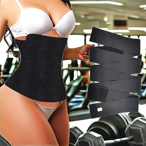 Ceinture <span class=keywords><strong>de</strong></span> maintien et <span class=keywords><strong>de</strong></span> compression ZHOYA ZHY1-1C personnalisable en polyester à haute compression pour amincissement et modelage corporel - Product Image 2