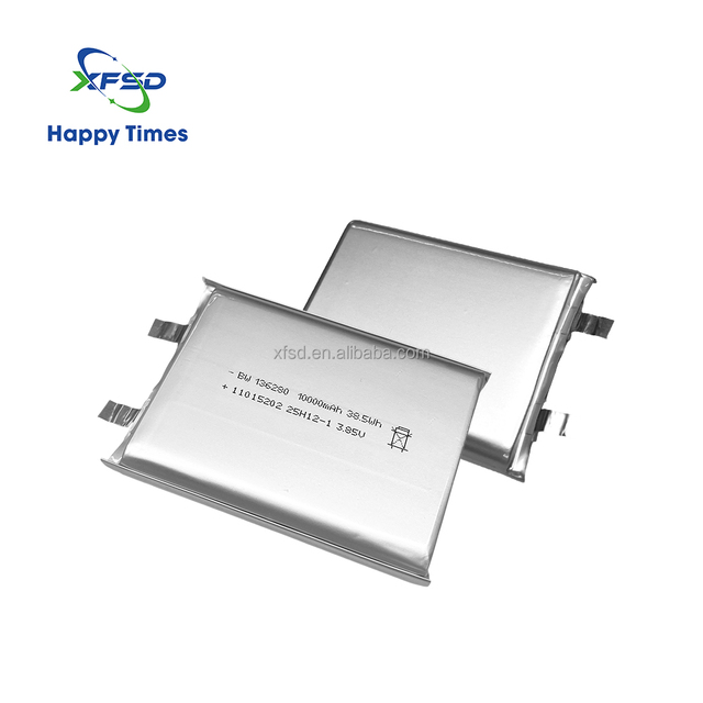 Semi-solid State Battery 10000mAh 3.85V Polymer Li-ion Battery Pouch Cell AI Smart Speaker Medical Equipment Alcohol Tester