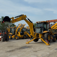 Chargeuse-pelleteuse, machine diesel intégrée à chargement frontal et à creusement arrière, double usage pour la construction et l'agriculture